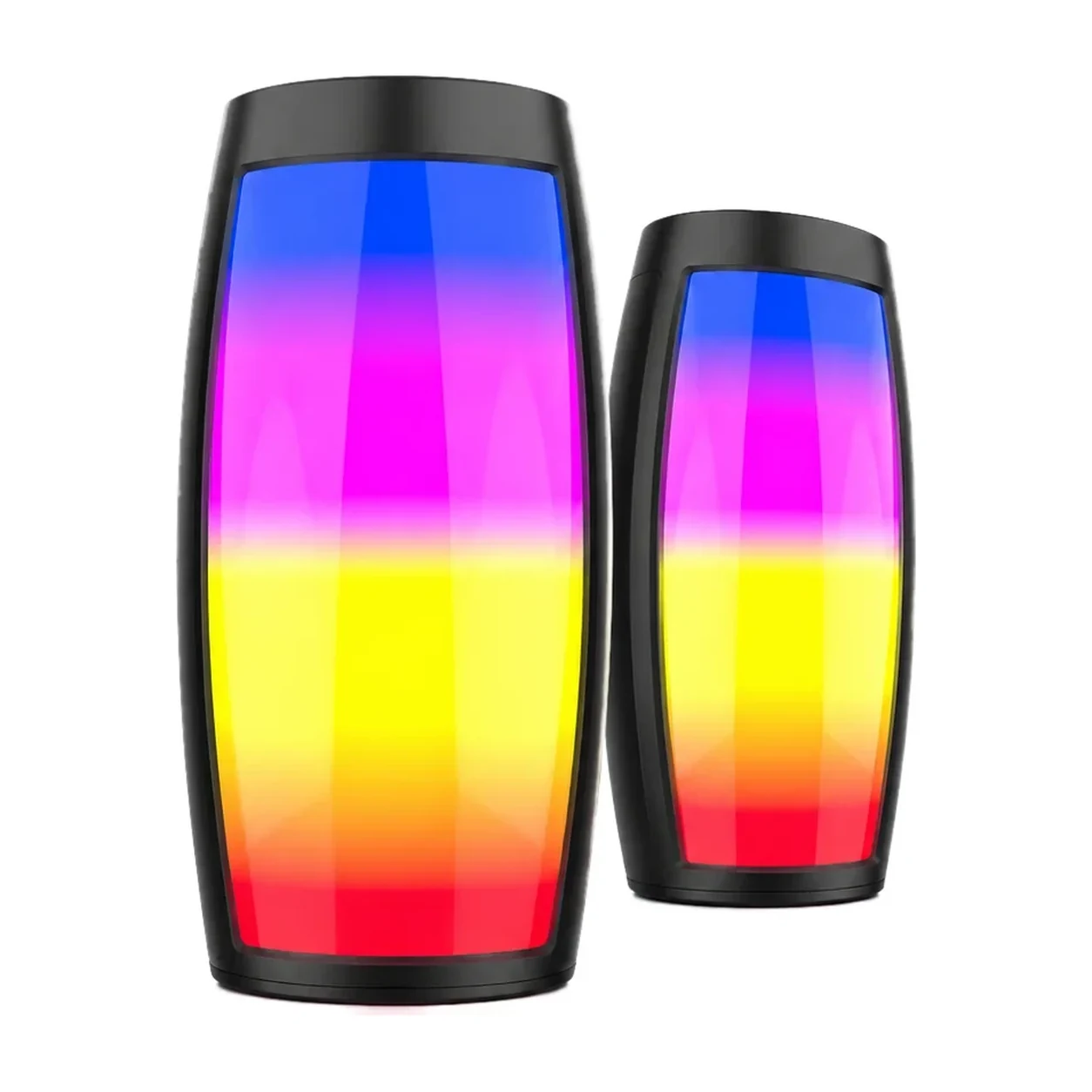 Altavoz inalámbrico LED con luz multicolor