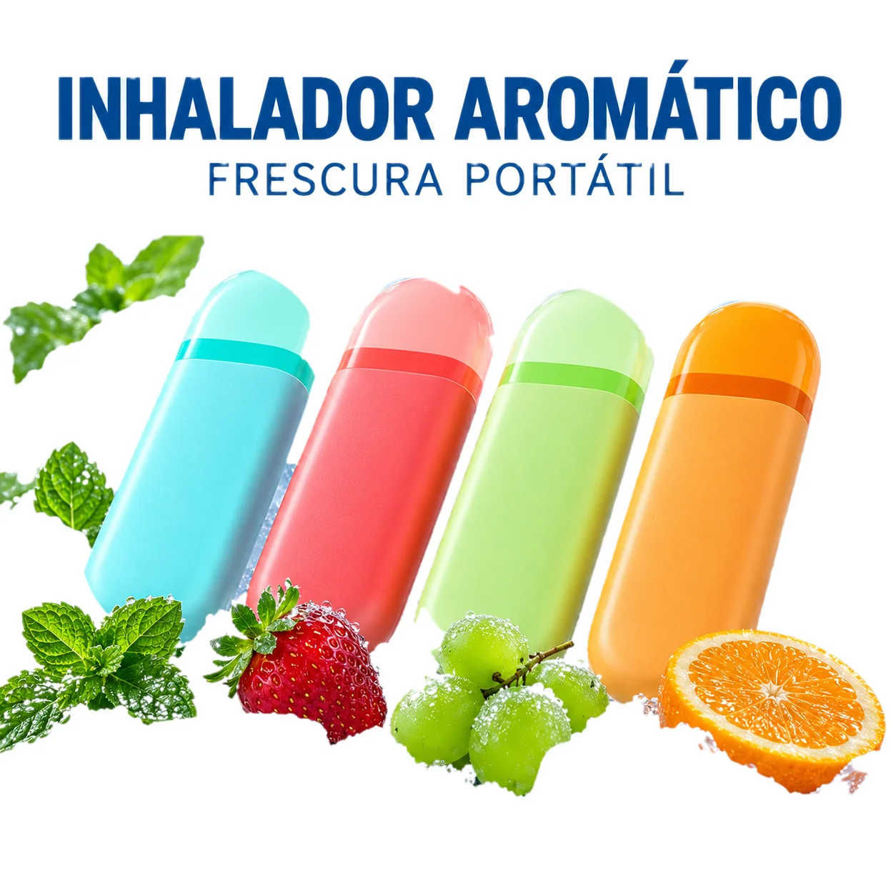 Inhalador aromático portátil, vista de detalle